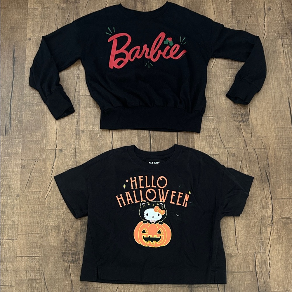 Old Navy’s Girls Hello Kitty Halloween Barbie Christmas